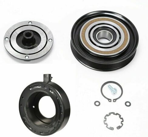 مجموعة مخلب ضاغط AC تناسب: 2010-2012 Honda Crosstour Pulley Coil Coil in Saudi Arabia