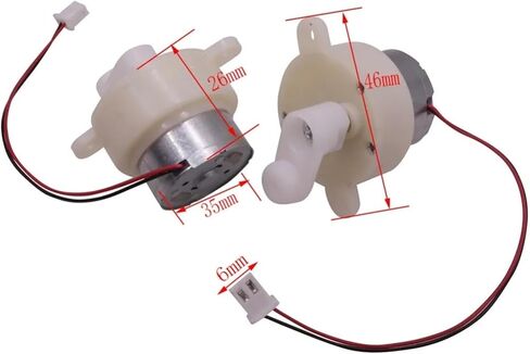 1 Pcs New Type Quiet Long Life DC Acoustic Motor DRF-W300CA Model 5V 20 RPM for Stage Lighting and Home Appliances (20-5V-Other) in Saudi Arabia