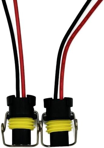 2-wore turbo vgt solenoid & ipr pigtain connector متوافق مع فورد Powerstroke 6.0L 7.3L ، محركات Chevy GMC Duramax 6.6L ، بديل تسخير الأسلاك 2pcs in Saudi Arabia