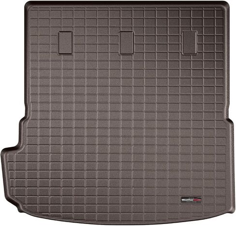 WeatherTech Cargo Trunk Liner for Chevrolet Traverse, Traverse Limited - Behind 2nd Row (401062) Black in Kuwait