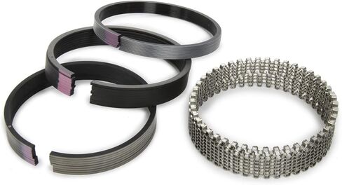 Part Synergy Replacement for Piston Rings - MAHLE Original - 4.000 in Bore - Drop In - 5/64 x 5/64 x 3/16 in Thick - Standard Tension - Cast Iron - Plasma Moly - 8-Cylinder - Kit Direct Fit in Kuwait