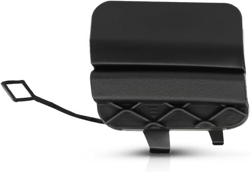 Rear Bumper Towing Cover Tow Hook Cover, Fit Mercedes-Benz C300 350e C400 C450 2015 2016 2017 2018 2019 2020, Black in Saudi Arabia