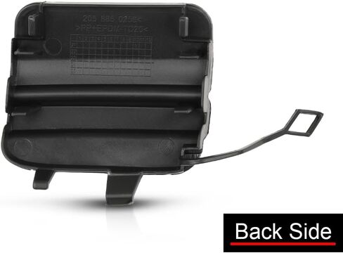 Rear Bumper Towing Cover Tow Hook Cover, Fit Mercedes-Benz C300 350e C400 C450 2015 2016 2017 2018 2019 2020, Black in Saudi Arabia