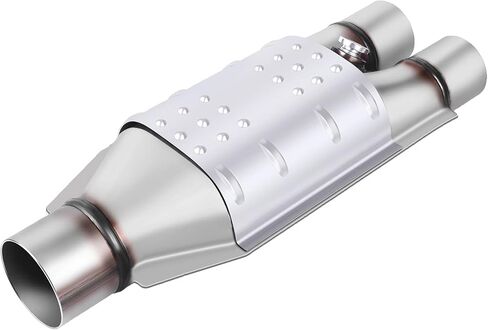 AUTOSAVER88 2.5" Outlet / 2" Inlet Universal Catalytic Converter (EPA Compliant) in Saudi Arabia