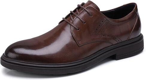 Dress Shoes for Men Men's Genuine Leather Dress Shoes for Office, Wedding, and Business Soft Hand-Claw Cowhide Footwear in Saudi Arabia