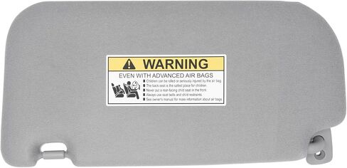 Driver & Passenger Side Sun Visor Replacement Compatible with KIA Sportage 2005-2010 Sun Shade Without Light Replacement 85202-1F090LX 85201-1F090LX Color Gray in Saudi Arabia