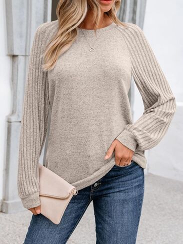 AUTOMET Long Sleeve Shirts Tops for Womens Fall Sweaters in Saudi Arabia