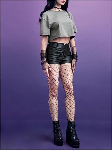 Verdusa Women's Butterfly Mesh Fairy T chirts تسقط قمم محصول القوطي الكتف in Kuwait