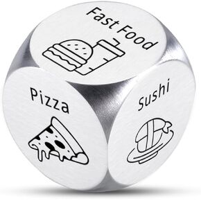 GGOJAGST FunnyChristmas Stocking Stuffers for Men Women Santa Swap Gift Exchange Dice Games Food Dice Funny Gag Gifts for Adults Game Dices Date Night Valentines White Elephant Gifts in Kuwait