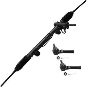 Detroit Axle - FWD Rack and Pinion Kit for 07-17 JEEP Patriot Compass 07-12 Dodge Caliber, Power Steering Rack Pinion 2 Front Outer Tie Rods 2007 2008 2009 2010 2011 2012 Replacement in Saudi Arabia