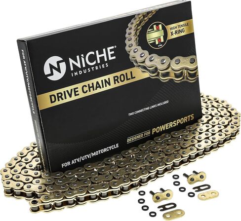 Niche 428 X-Ring Motorcycle Drive Chain بكرة كبيرة مع رابط Master Connecting (10 أقدام) in Saudi Arabia