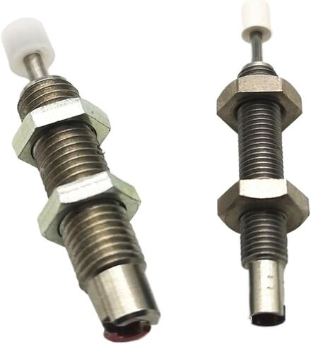 Stainless Steel Hydraulic Oil Pressure Buffer MAKS0404/MAKC0604/MAKC0805/MAKS1005/A/B/L 1Pcs(White) in Saudi Arabia