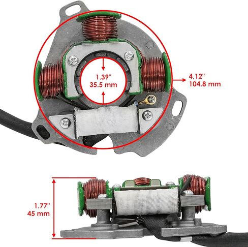 جهاز Caltric Stator متوافق مع Polaris 300 2x4 4x4 1994 1995 ATV Magneto Stator in Saudi Arabia