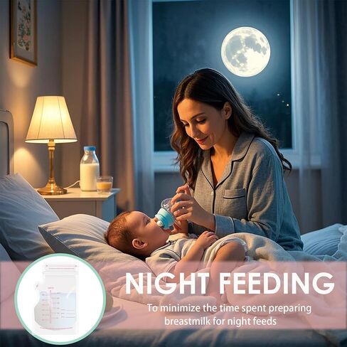 30PCS Breastmilk Storage Bag - Milk Bags for Breastmilk for Feeding,Breast Milk Storage Containers for Fridge,Bolsas para Leche Materna,Baby Essentials,Fast Freeze,Bpa-Free for Breastfeeding in Kuwait
