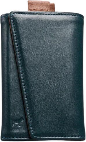 The Frenchie Co. Speed Wallet ، محفظة الجيب الأمامية المتطرفات RFID ، حامل بطاقة الوصول السريع للرجال والنساء ، مصنوعة من جلد إيطالي كامل الحبوب in Kuwait