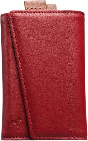 The Frenchie Co. Speed Wallet, Ultra Slim & Minimalist RFID Blocking Front Pocket Wallet, Quick Access Card Holder for Men & Women, Made of Full-Grain Italian Leather in Kuwait