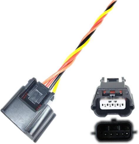 1pcs 4pin mass air flow sensor consor plug pigtrain harness 2014-2018 استبدال نيسان Altima Juke Sentra Rogue AFH60M-48 22680-BV01A 22680-BV80B 22680-5RF0A 1000444444444444444444444444444444444444444444444444444444444444444444444444444444444444444444444444 in Saudi Arabia