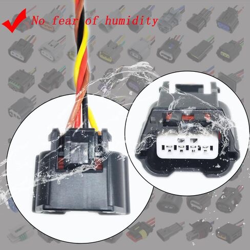 1pcs 4pin mass air flow sensor consor plug pigtrain harness 2014-2018 استبدال نيسان Altima Juke Sentra Rogue AFH60M-48 22680-BV01A 22680-BV80B 22680-5RF0A 1000444444444444444444444444444444444444444444444444444444444444444444444444444444444444444444444444 in Saudi Arabia