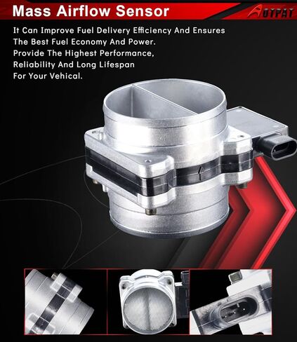 مستشعر تدفق الهواء الشامل لـ: -Chevy Express Tahoe Camaro C1500 C2500 C3500 for: -gmc yukon savana for: -cadillac escalade for: -pontiac firebird ، 4.3l 5.0l.7l 7.4l 1993-2002 in Kuwait