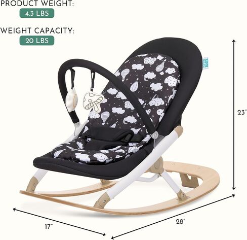 Buybuy Baby by Evolur Sleeksway Rocker in Mint White in Saudi Arabia