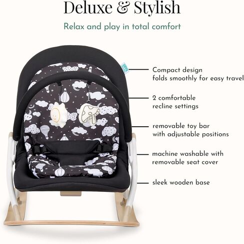 Buybuy Baby by Evolur Sleeksway Rocker in Mint White in Saudi Arabia
