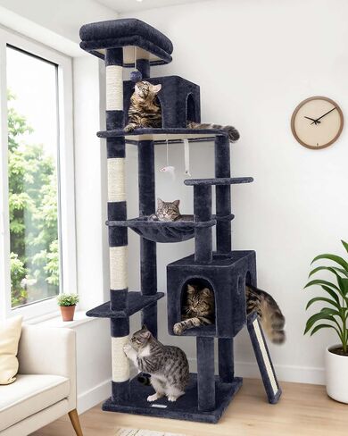 Globlazer F70 Pro Heavy Duty Cat Tree Tower for Indoor Cats Large Adult in Saudi Arabia