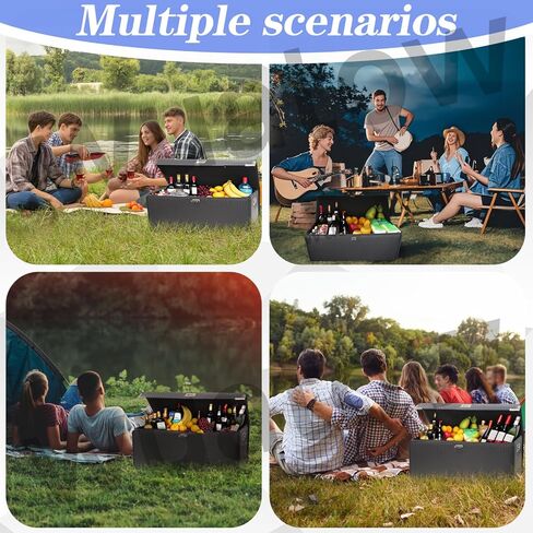 منظم جذع لسيارات الدفع الرباعي ، منظم جذع السيارات مع غطاء ، أساسيات السيارات الجديدة ، متعددة الوظائف ، قابلة للطي لتخزين جذع البضائع ذات اللون الأسود-XL in Kuwait