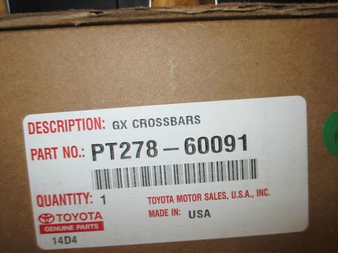 LEXUS OEM Factory ROOF Rack Cross BAR Set 2010-2022 GX460 in Saudi Arabia