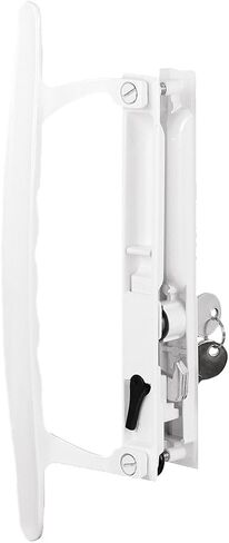 مجموعة مقابض الأبواب المنزلقة MP1018 من Prime-Line، مقاس 3-15/16 بوصة، مصنوعة من قالب وخشب، على شكل خطاف (عبوة واحدة) in Kuwait