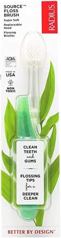 RADIUS Source Floss Brush Toothbrush, 1 EA in Saudi Arabia