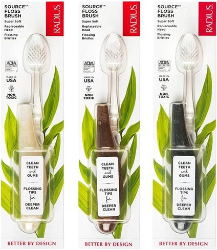 فرشاة أسنان RADIUS Source Floss، 1 EA in Saudi Arabia