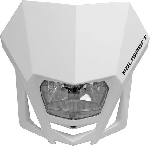 مصباح Polisport LMX Halogen للدراجات النارية - رفيق ركوب ليلي متفوقة مع مصباح هالوجين مشرق (أبيض) in Kuwait