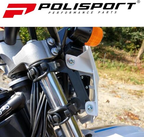 مصباح Polisport LMX Halogen للدراجات النارية - رفيق ركوب ليلي متفوقة مع مصباح هالوجين مشرق (أبيض) in Kuwait