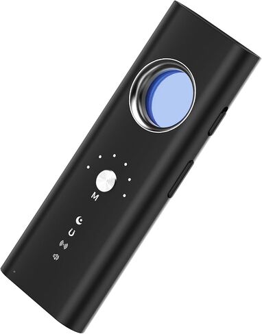 Hidden Camera Detectors and Bug Detector, Anti Spy Camera Finder, Hidden Devices Detector for Hotels, Bathroom, Home, Office, Tracking Device Detector for Vehicles (Black) in Saudi Arabia