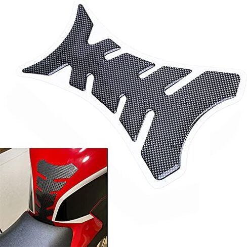 Motorbike Gas Tank Pad Protector Decal Tank Stickers For Kawasaki Ninja ZX-10R 2008 2009 2010 ZX10R Oil Fuel Tank Pad Protector (Carbon Fiber Look) in Saudi Arabia