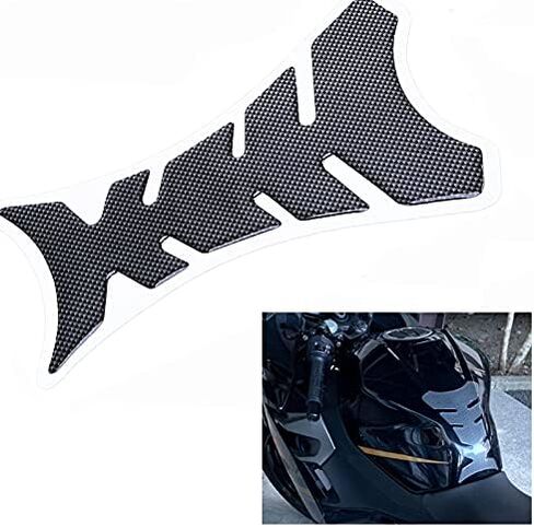 Motorbike Gas Tank Pad Protector Decal Tank Stickers For Kawasaki Ninja ZX-10R 2008 2009 2010 ZX10R Oil Fuel Tank Pad Protector (Carbon Fiber Look) in Saudi Arabia