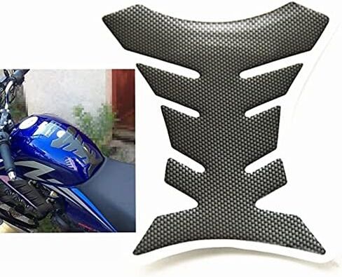Motorbike Gas Tank Pad Protector Decal Tank Stickers For Kawasaki Ninja ZX-10R 2008 2009 2010 ZX10R Oil Fuel Tank Pad Protector (Carbon Fiber Look) in Saudi Arabia