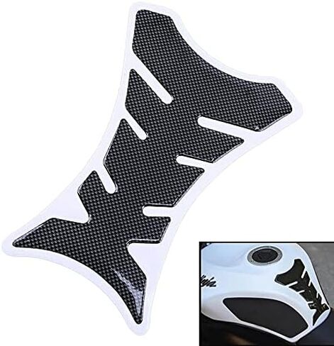 Motorbike Gas Tank Pad Protector Decal Tank Stickers For Kawasaki Ninja ZX-10R 2008 2009 2010 ZX10R Oil Fuel Tank Pad Protector (Carbon Fiber Look) in Saudi Arabia