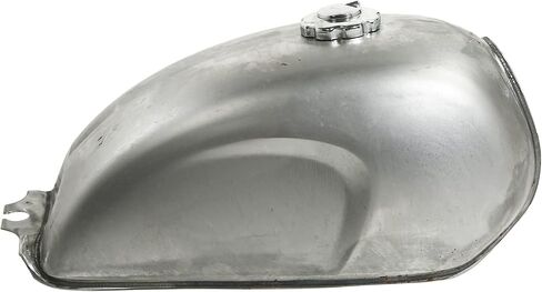 خزان وقود غاز الدراجات النارية خزان وقود غاز غير مصقول 9L/2.4 جالون خزان وقود غاز مناسب لـ Honda CG CG GL FIT لـ Honda CD125 CG125 GL145 1985-1994 GL125 1985-1994 ، 2002-2005 in Kuwait