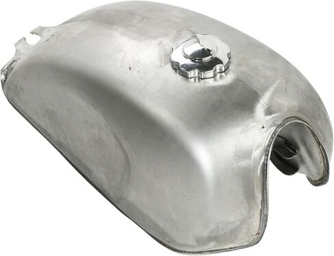 خزان وقود غاز الدراجات النارية خزان وقود غاز غير مصقول 9L/2.4 جالون خزان وقود غاز مناسب لـ Honda CG CG GL FIT لـ Honda CD125 CG125 GL145 1985-1994 GL125 1985-1994 ، 2002-2005 in Kuwait