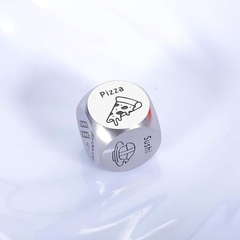 GGOJAGST FunnyChristmas Stocking Stuffers for Men Women Santa Swap Gift Exchange Dice Games Food Dice Funny Gag Gifts for Adults Game Dices Date Night Valentines White Elephant Gifts in Kuwait