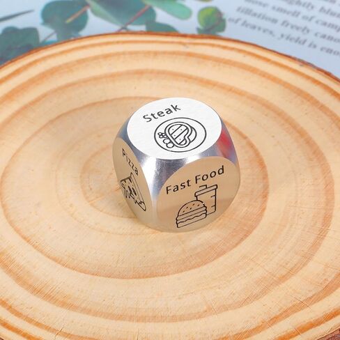 GGOJAGST FunnyChristmas Stocking Stuffers for Men Women Santa Swap Gift Exchange Dice Games Food Dice Funny Gag Gifts for Adults Game Dices Date Night Valentines White Elephant Gifts in Kuwait