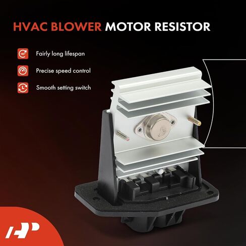 A-Premium HVAC Blower Motor Resistor Compatible with Buick, Cadillac, Chevrolet & Oldsmobile Vehicles - Electra, LeSabre, Park Avenue, Reatta, Riviera, Roadmaster, 60 Special, Allante, DeVille in Saudi Arabia