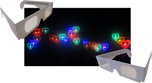 Rob's Super Happy Fun Store Fireworks Diffraction Glasses - 20-Pack in Saudi Arabia