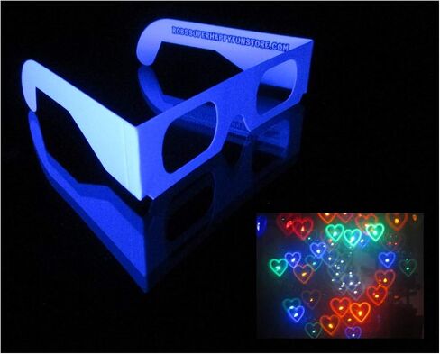 Rob's Super Happy Fun Store Fireworks Diffraction Glasses - 20-Pack in Saudi Arabia