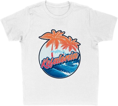 Tropical Kefalonia Kids T-Shirt Youth in Saudi Arabia