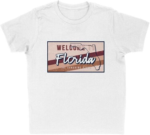 Welcome to Florida Kids T-Shirt Youth in Saudi Arabia