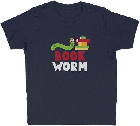 Book Worm Kids T-Shirt Youth in Saudi Arabia