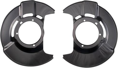 New Front Driver & Passenger Side 2 Piece Brake Dust Shield Set Compatible with Honda 2003-2008 Compatible with Pilot, Replacement for BCA38542 in Saudi Arabia