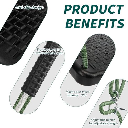 Plastic Swing Set Heavy Duty Replacement,with Adjustable Rope Non-Slip Hanging Tree Swing，Children's Swing Seat Accessories Indoor Outdoor Backyard Playground(Green in Kuwait